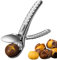 Utensile per tagliare castagne, apri castagne - Apripinza in noce - Apriscatole per schiaccianoci multifunzionale in acciaio inossidabile 304 per noci dure