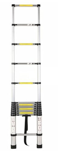 Telescopic Extension Ladder 20ft Folding Multi Purpose Extendable Telescoping Ladder