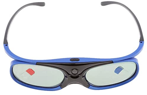 ZGUZMCMK Lunettes 3D pour DLP-LINK S Active Shutter //