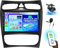 6+128G 8 Core Android 13 2 DIN Carplay Android Auto Autoradio para Mercedes Benz Clase C W203 C200 C320 C350 CLK W209 S203 A209 Pantalla Radio Coche 9 Pulgadas con Bluetooth GPS FM RDS WiFi DSP/EQ