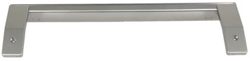 Spares2go Türgriff für Beko CFP1691DS FFP1671S FFP4671PS LSP4671 Kühlschrank Gefrierschrank (Silber/Grau)