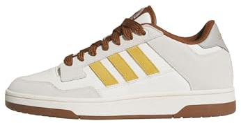 adidas Unisex Rapid Court Low, FTWR White/preloved Yellow/Dusky Bronze, 7.5 UK