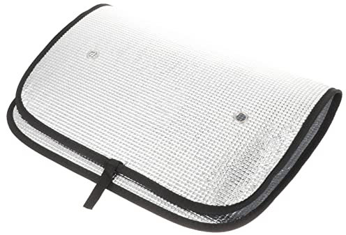 Zerodeko Pare-Soleil De Porte Et Couvre-fenêtres pour Camping-Car 2 Pièces Ventouses, Isolation Thermique Aluminium, Protection Solaire Été pour Voyageurs en Camping-Car