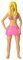 Décapsuleur Femme Blonde Brenda 21cm Modèle Insolite et Original Accessoire Apéro Fun et Design