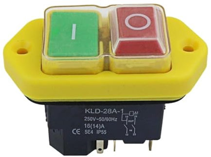 Interrupteur à bouton magnétique KLD-28A KLD-28 220V étanche et antidéflagrant KJD17B interrupteur électromagnétique