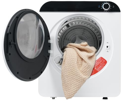 Asciugatrice a gas di scarico, 3 kg (4,5 kg), 830 W, 4 programmi, fase di raffreddamento, copertura in plastica, protezione da surriscaldamento, montaggio a parete, classe energetica G, bianco