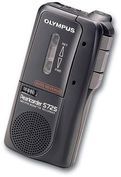 Olympus S725 Diktiergerät schwarz