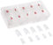 Haobase 500 Pcs False Nails 10 Sizes DIY Acrylic Artificial Fake Nail Tips with Box - Clear French
