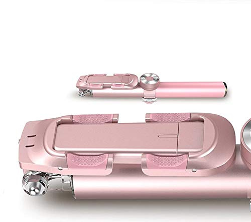 Original WoNew® Bluetooth Selfie Stick Monopod Tripod mit Fischaugenlinsen - IOS Android - Multi Funktion Shutter - ROSA Gold ROSÉGOLD ֎