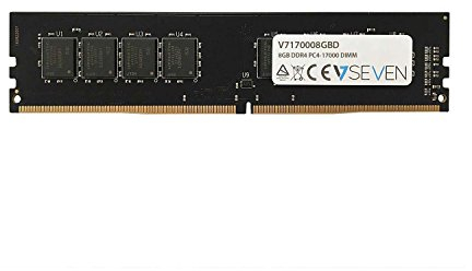 V7 V7170008GBD V7 8GB DDR4 PC4-17000 - 2133Mhz DIMM Desktop módulo de memoria - V7170008GBD