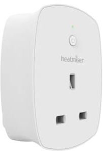 Heatmiser neoPlug | Compatible neoHub required for app control; four daily switching times, timed boost and geolocation triggers