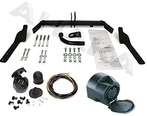 Gancio traino traino con elettrico set 7 poli per Citroën BERLINGO/PEUGEOT PARTNER 1996 – 2008 gancio di traino