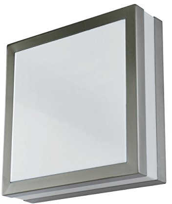 max K O M F O R T Aussenwandleuchte Deckenleuchte 2x E27 Edelstahl Wandleuchte Deckenleuchte Wandlampe Balkon Terrasse 253L
