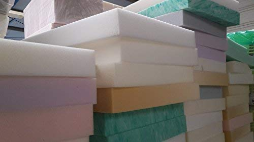 KiNDERWELT Schaumstoff Platte 60x40x6 cm, Schaumstoffplatte 6 cm, Polster aus Kaltschaum, Schaum Matratze für DIY Polsterung Möbel, Matratzenauflage, Camping, Basteln