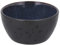BITZ Schüssel, Schale, Müslischale, Snackschale aus Steingut, 12 cm im Durchmesser, schwarz/dunkelblau