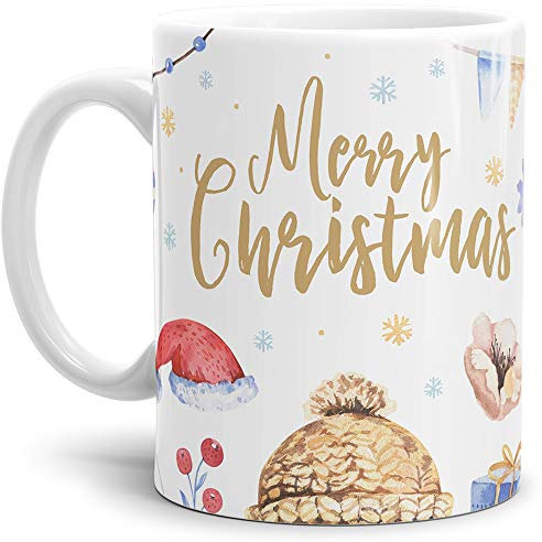 Tasse Xmas Weihnachten Merry Christmas - Kaffeetasse/Mug/Cup - Qualität Made in Germany