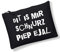Kosmetiktasche Tasche Schminktasche kleine Tasche Federtasche schwarz mit Berliner Spruch Dit is Mir
