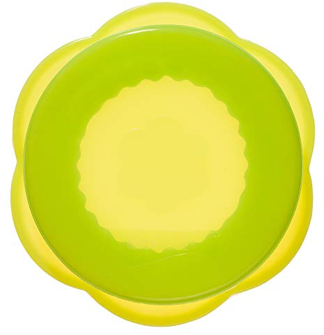 Kochblume Stretch-ii 20cm | Für Anwendungen von Ø 18-25cm | Frischhaltedeckel | Universaldeckel | Premium-Silikon | Hitzebeständig | Spülmaschinenfest | Farbe: limette
