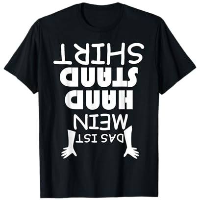 Sportlehrer Geschenk Gymnastik Sport Turner Lustig Handstand T-Shirt