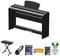Chase P-51 Digital Piano In Black 88 Notes Fully Weighted Hammer Action Keys - Wooden Stand Bundle