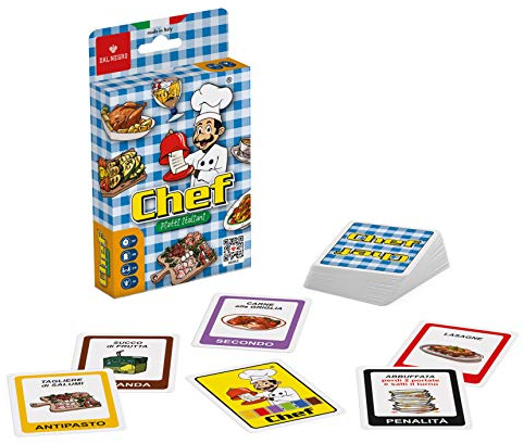 Dal Negro - Chef-Platos Italianos Juguete, Multicolor, 57094
