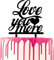 CARISPIBET dekorativer Tortenaufleger mit Schriftzug Love you more Kuchendekorationswerkzeug Acryl