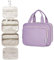 Narwey Trousse de Toilette de Voyage à Suspendre Femmes Trousse de Maquillage Organisateur Accessoires Toilette Sac de Toilette (Violet(Moyen))
