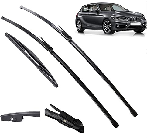 DHWUIASF Für BMW 1er F20 F21 114i 116i 118i 120i 125i M135i M140i 116d 118d 125d 2011-2019 2018 2017 Scheibenwischer Vorne Und Hinten