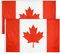 2 Pcs Kanada Flagge,90 × 150 cm Kanadische Fahne mit Messingösen Wetterfest Farbecht Canada Flag für Fußball WM 2022 Deko Draußen/Drinnen
