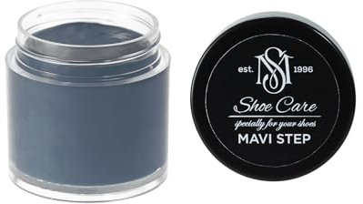 Crème Réparation & Recoloration MAVI STEP Cuir - Combleur Fissures - Canapés, Chaussures - Restaure Couleur & Répare Éraflures - 309 Gris Moyen