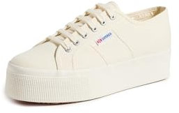 Superga Damen 2790 Platform Sneaker, beige, 39 EU