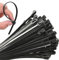 100Pcs Reusable18 Inch Heavy Duty Industrial Zip Toes,Releasable Black Cable Ties, 120LBS Strong Adjustable Tie wrap,Reusable Zip Toes Tie Straps For Garden Plant Secure Vine, Home, Office Use