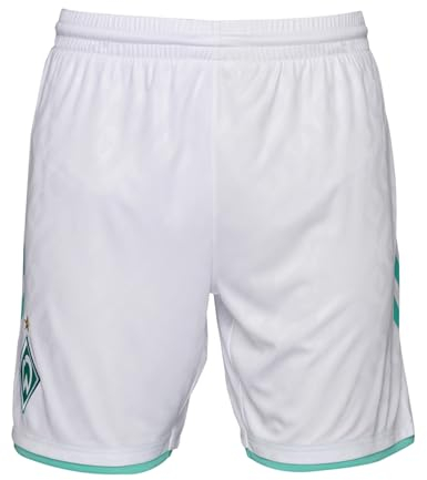 hummel SV Werder Bremen Short Away 2023/2024 Weiss, M Unisex