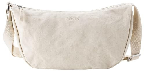Levi's Damen Women's Medium Ov Crossbody Bag, Ecru