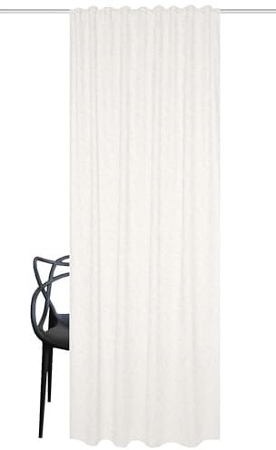HOME WOHNIDEEN Fertigschal Teddy, Farbe:wollweiß, Größe:245 x 135 cm, Anzahl:1x