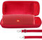 Lebakort Hard Case Compatible with JBL Charge 5 Charge 4 Waterproof Speaker (Red Case)