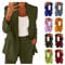 prime day Hosenanzüge Für Damen Business Modern Elegant Blazer Anzug Set Sommer Freizeitanzug Einfarbig Streetwear Zweiteilig Hosenanzug Anzughose Revers Slim Fit
