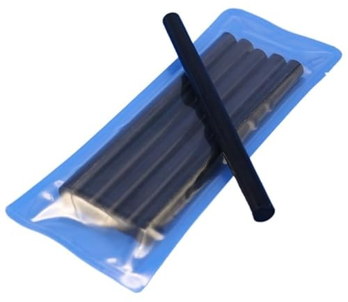 Glue Sticks for Glue Gun 11mm×5pcs Black Hot Melt Glue Sticks for Electric Glue Gun Craft Album Alloy Accessories Car Dent Paintless Glue Gun Sticks(150mmBlack100Pcs)