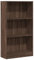 vidaXL Bücherregal, Bücherschrank mit Stauraum, Standregal für Wohnzimmer Schlafzimmer Büro, Büroregal Wandregal, Braun Eichen-Optik Holzwerkstoff