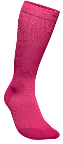 BAUERFEIND Run Ultralight Compression Socks, Men, Pitaya Pink, M 41-43