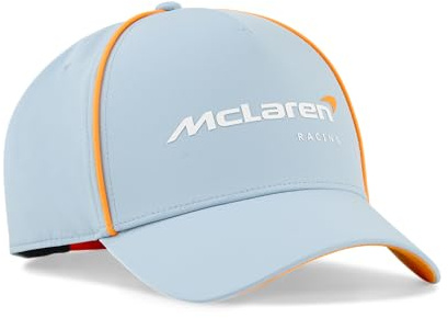 Puma Unisex Baseballkappe Mclaren Bb Cap | McLaren Racing und PUMA-Branding, Gebogener Rand mit Snapback-Verschluss hinten, Offiziell lizenziert