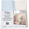 Ti Tin | 2er Packung Spannbetttücher für Kinderbett | 100% Baumwolle in Weiss | Verstellbar mit Gummizug | 60x 120 cm