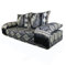 Casa Moro Orientalisches Sofa Salma Schwarz 25 cm marokkanische SITZCOUCH 5tlg aus Marrakesch Arabische SITZGRUPPE Sark Kösesi SITZGARNITUR MO5009OG
