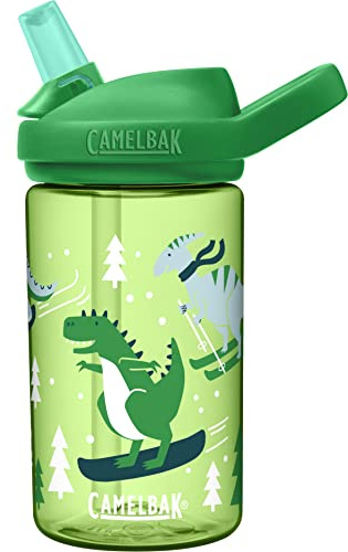 CAMELBAK Unisex Adult Eddy+ Water Bottle, Shredder Dinos, 400 ml