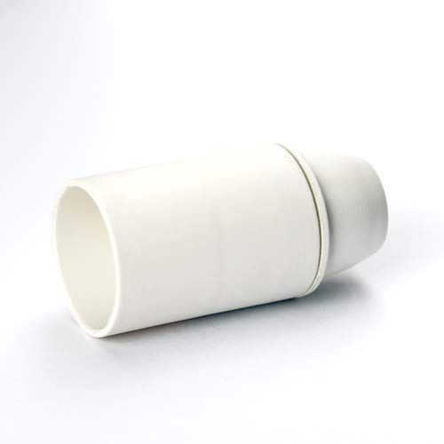 Fassung E14 Kunststoff PVC Lampenfassung Kronleuchter Leuchtenfassung (weiß)
