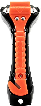 Notfall Hammer mit Gurtschneider Nothammer für Auto Scheibe Glas Fenster