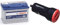 Bosch S4008 Batterie de Voiture 74A/h-680A + Amazon Basics Chargeur 2 ports USB de voiture pour appareils Apple et Android 4,8 Amp/24 W, Noir/rouge