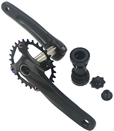 GANOPPER 30Z MTB Kurbelgarnitur, 1 x Mountainbike Kurbelarm-Set 170 mm mit 68 mm 73 mm BSA Tretlager für MTB BMX Rennrad