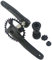 GANOPPER 30Z MTB Kurbelgarnitur, 1 x Mountainbike Kurbelarm-Set 170 mm mit 68 mm 73 mm BSA Tretlager für MTB BMX Rennrad