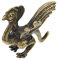 Statue für Reichtum, Wohlstand, Phönix-Statue, Schreibtisch, Phönix-Fgurine, goldener Reichtum, Figur für Zuhause, Büro, chinesische Feng Shui-Dekoration
